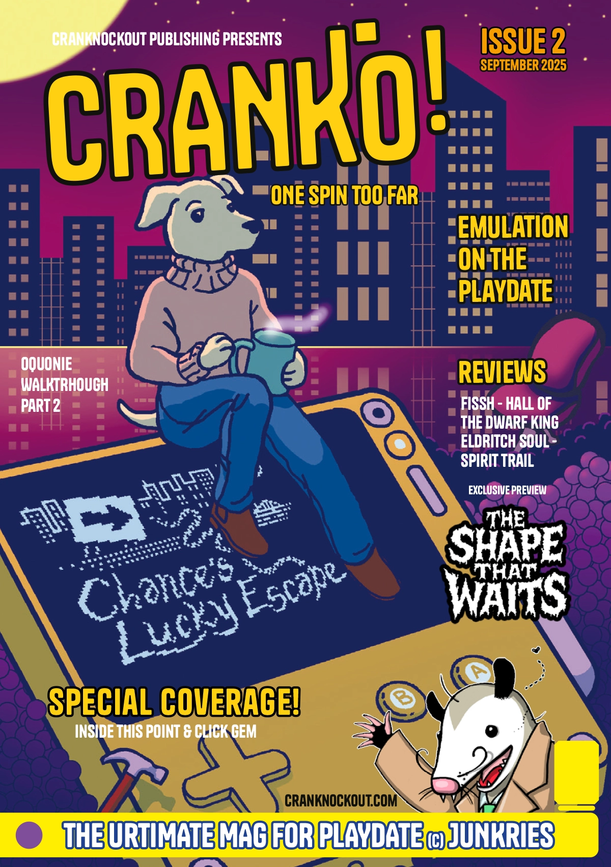 Cranko! issue 2 cover