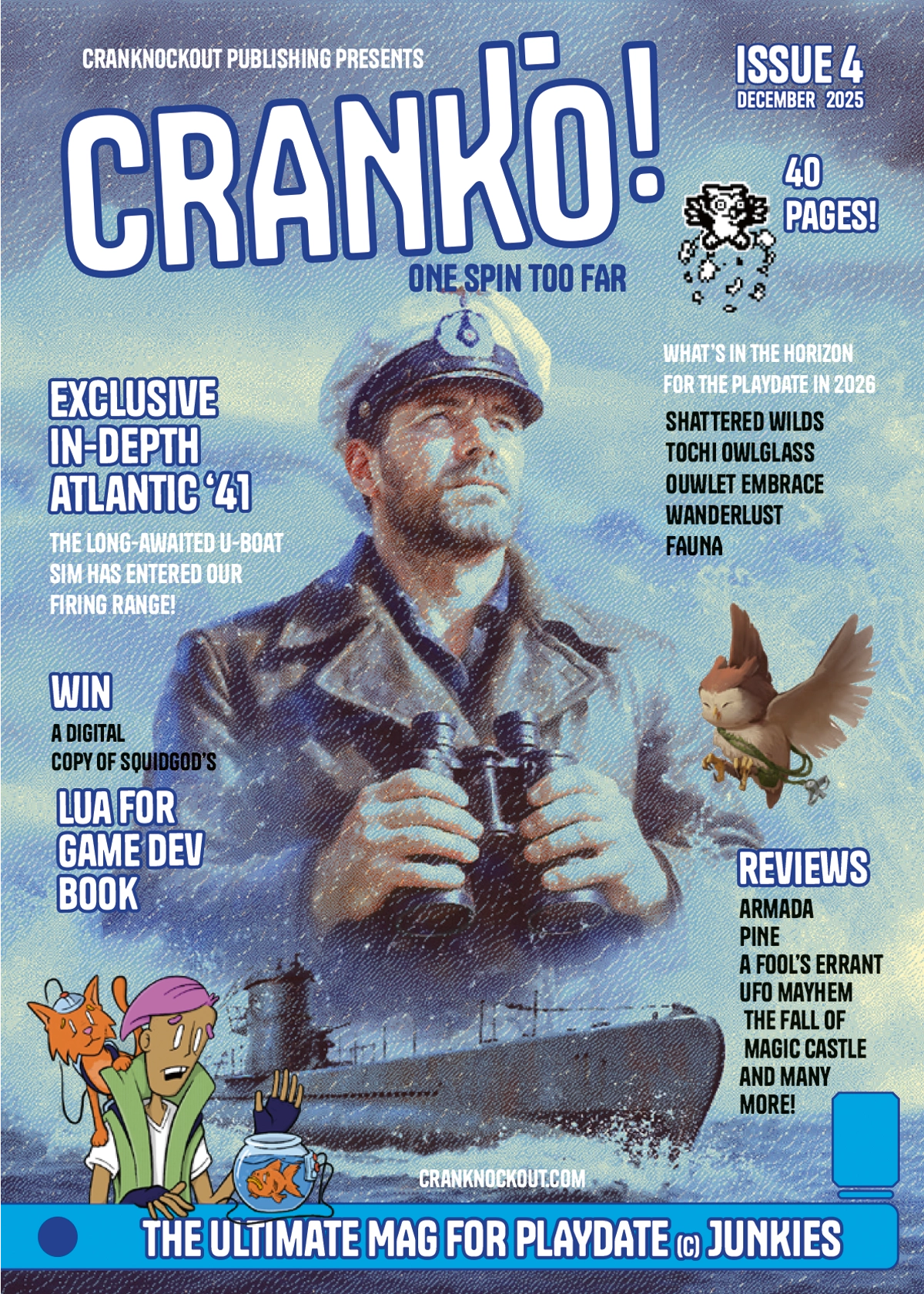 Cranko! issue 4 cover