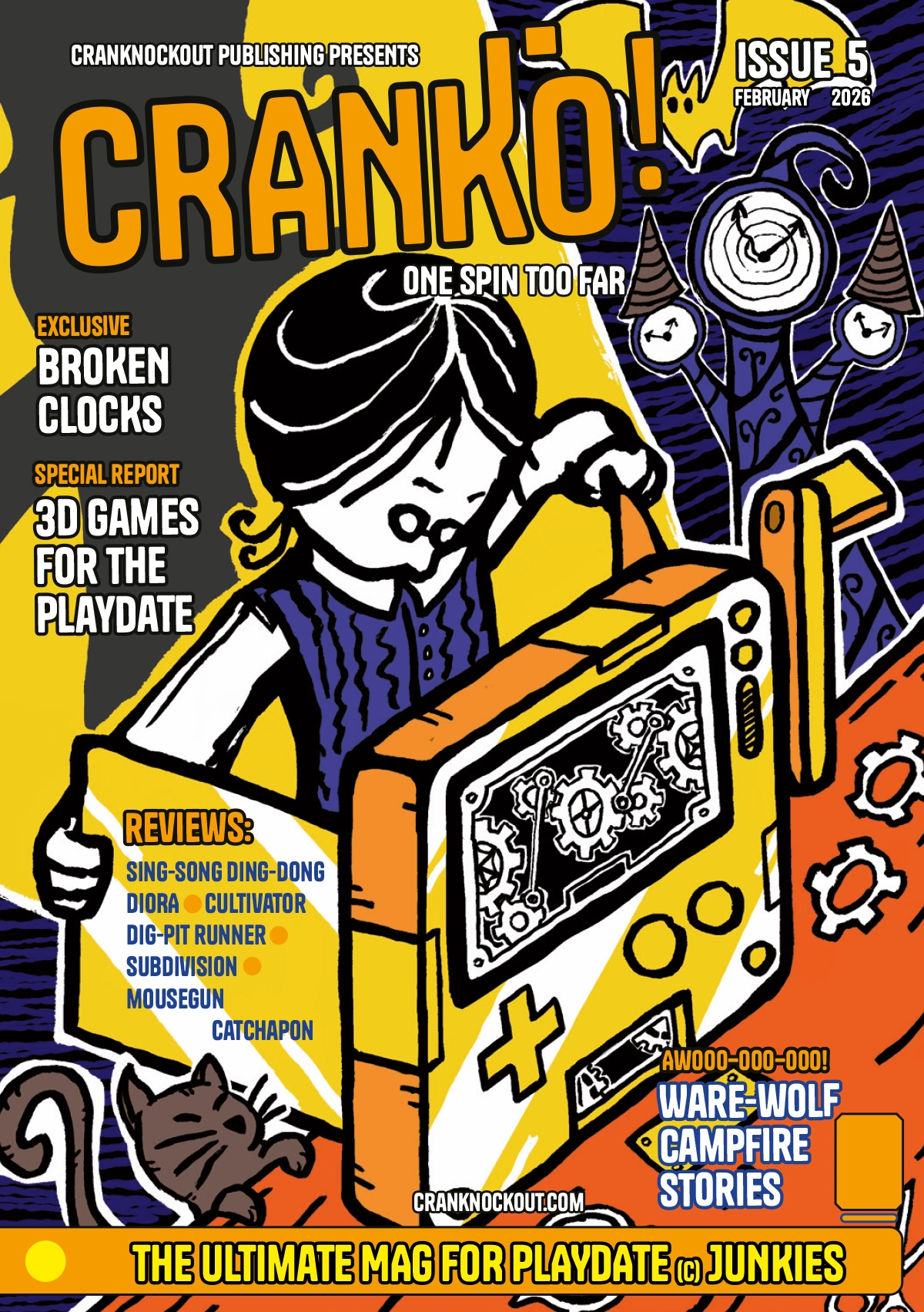 Cranko! issue 5 cover
