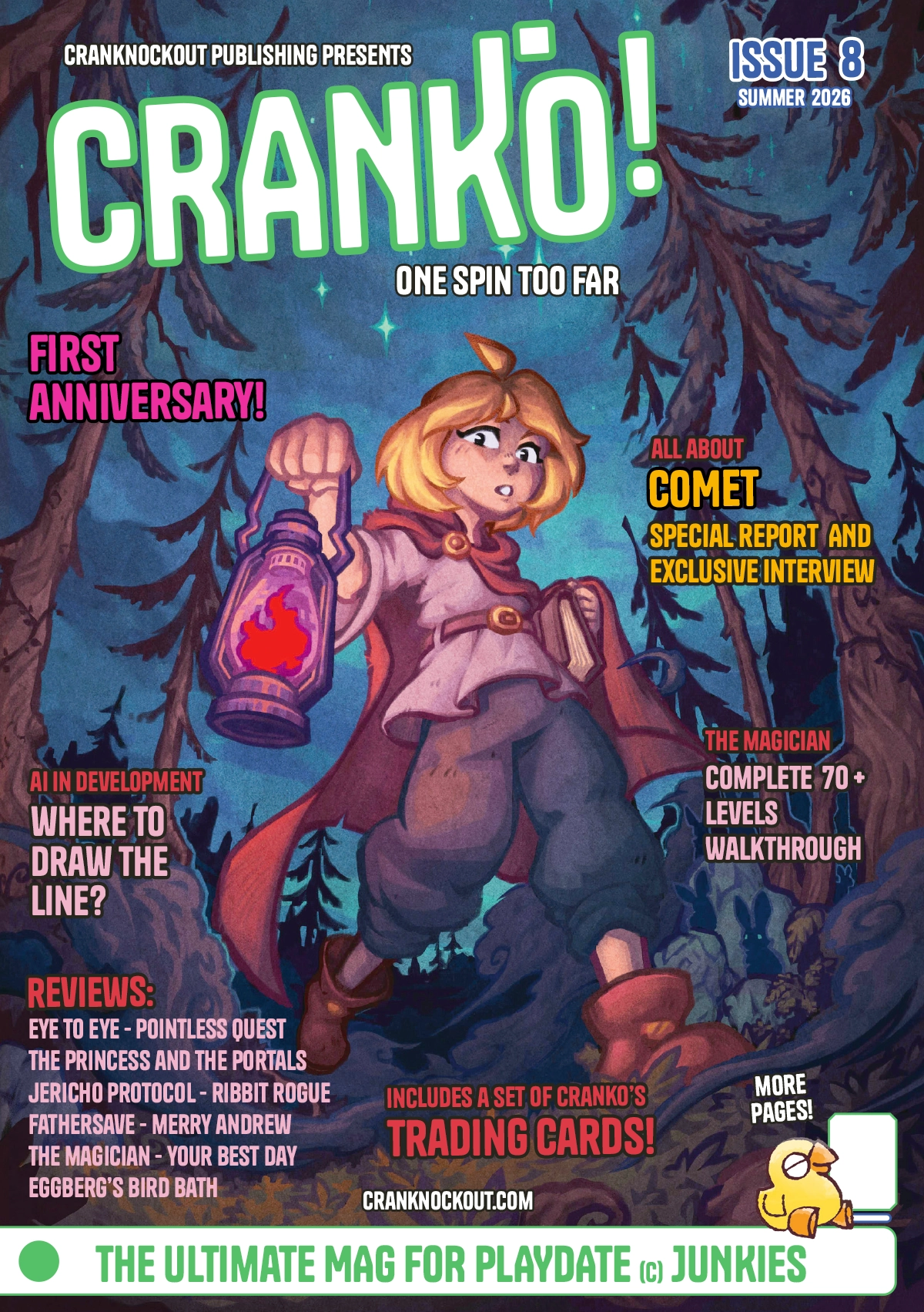Cranko! issue 8 cover